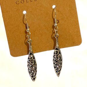 Zinc Alloy Drop Earrings